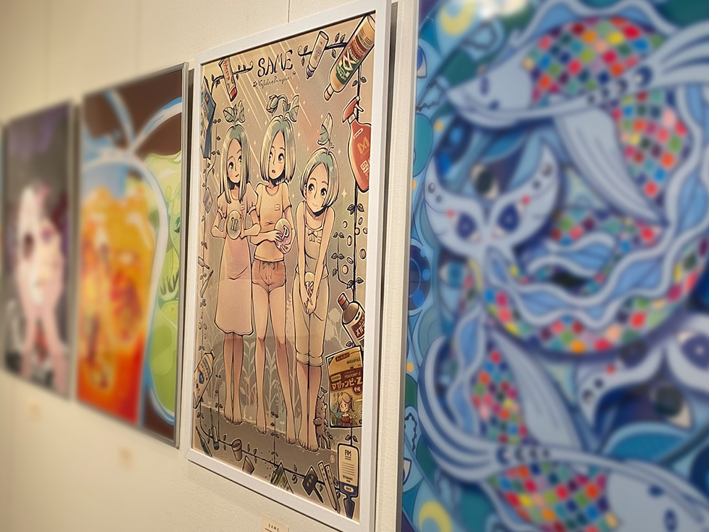 2025年 県展での展示の様子